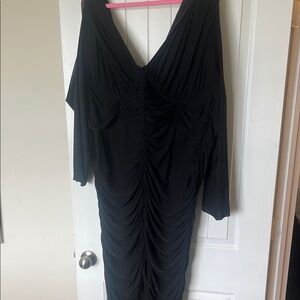 PrettyLittleThing Black One Shoulder Jumpsuit